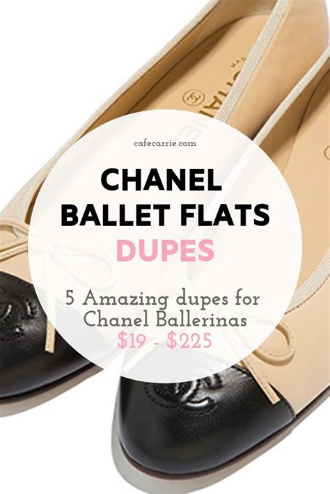 chanel ballerina dupe|chanel dupe leather.